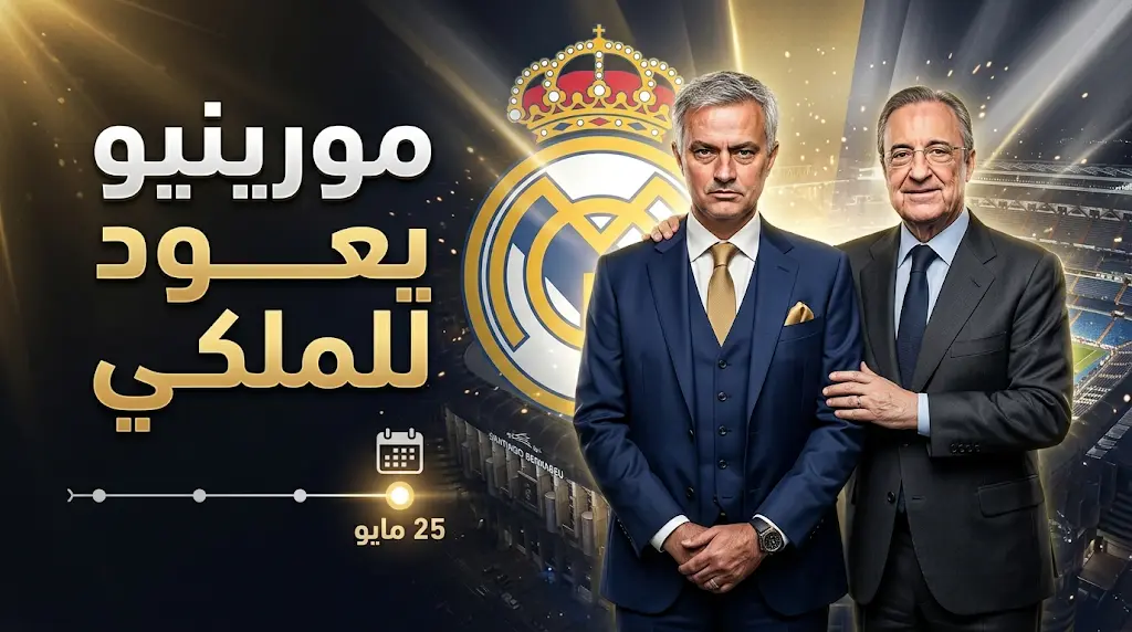 ريال مدريد يحدد موعد الإعلان الرسمي عن التعاقد مع جوزيه مورينيو وتفاصيل اتفاق فلورنتينو بيريز