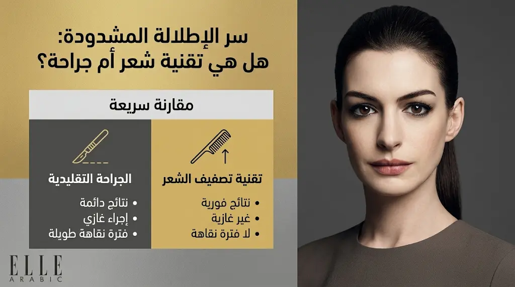 سر تسريحة الشعر التي خدعت جمهور آن هاثاواي وحقيقة لجوئها لمشرط الجراح في مايو 2026