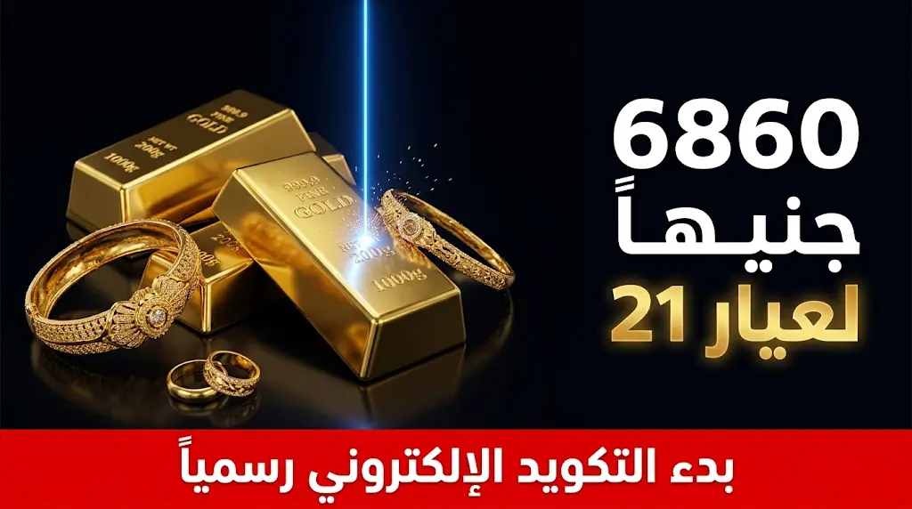 سعر الذهب اليوم في مصر الثلاثاء 26-5-2026: قفزة في عيار 21 وبدء التطبيق الإلزامي للدمغ بالليزر