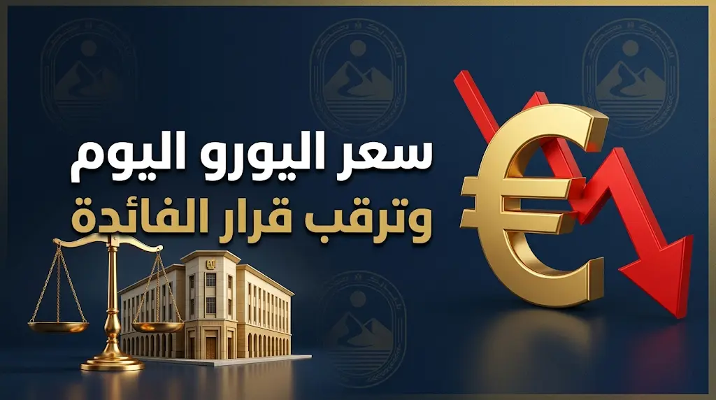 سعر اليورو اليوم في مصر الخميس 21-5-2026 وتوقعات قرار لجنة السياسة النقدية