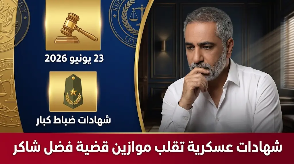 شهادات ضباط كبار تنفي تورط فضل شاكر في القتال وتكشف حقيقة فيديو الفستقين قبل جلسة يونيو 2026