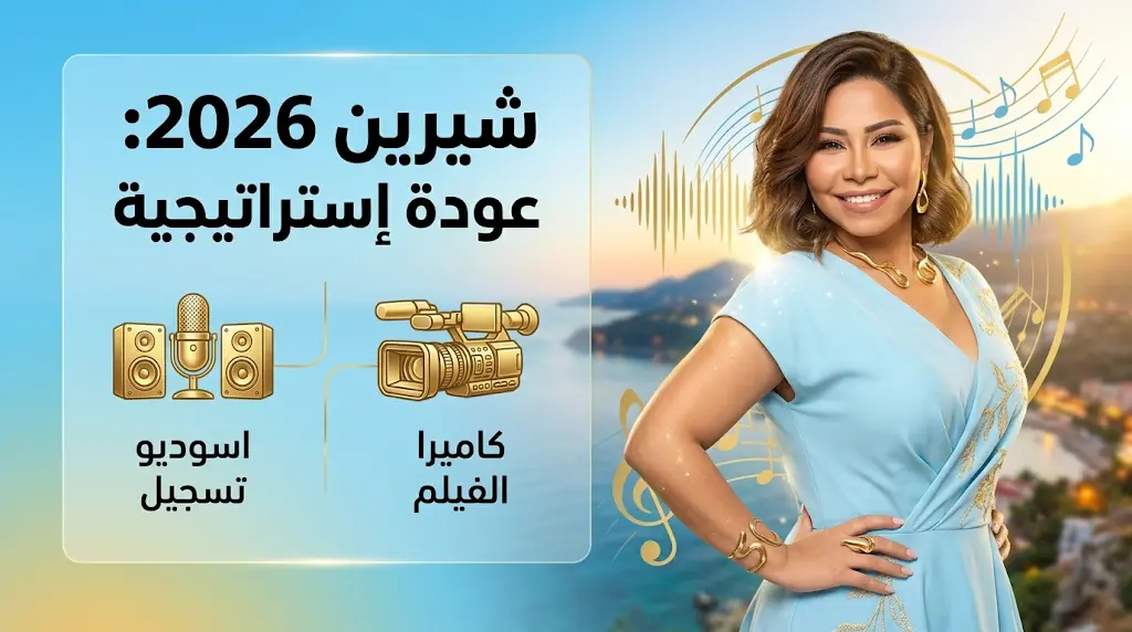 شيرين عبدالوهاب تعتمد إستراتيجية التنقيط الفني وتجهز 3 أغنيات جديدة لصيف 2026