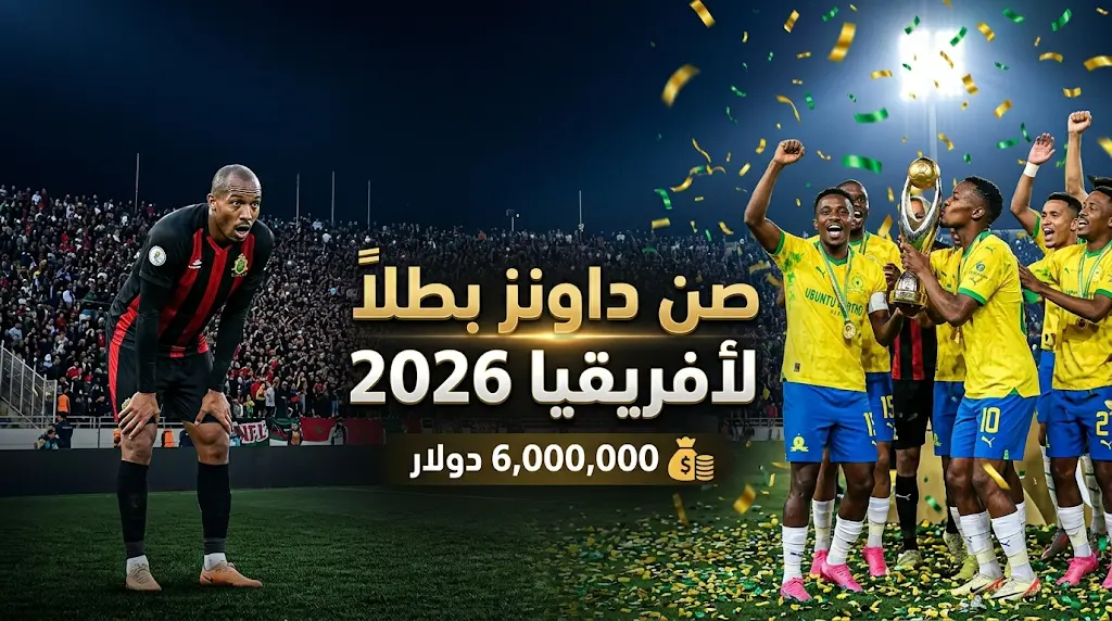 صدمة في صفوف الجيش الملكي بعد ضياع لقب دوري أبطال أفريقيا 2026 أمام صن داونز في ليلة ركلة الجزاء الضائعة