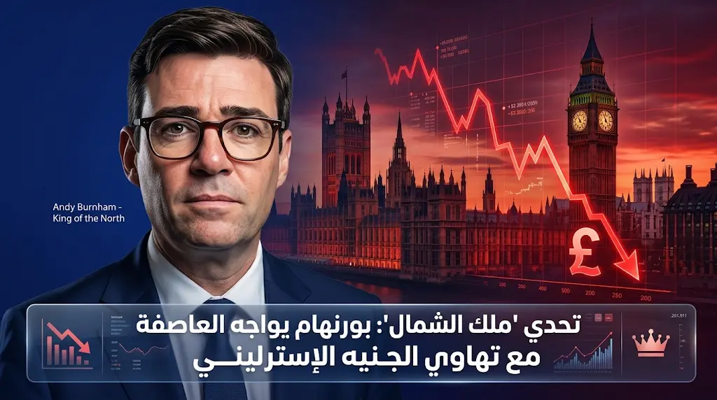 صعود ملك الشمال آندي بورنهام يثير قلق المستثمرين ويدفع الجنيه الإسترليني لأدنى مستوى في شهر