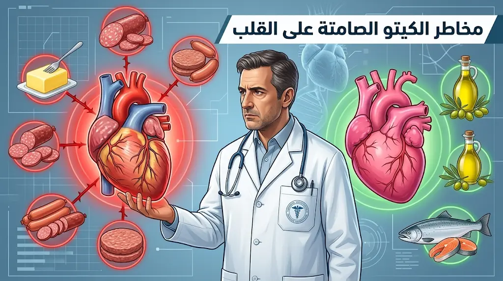 طبيب قلب يحذر من الآثار الجانبية الصامتة لنظام الكيتو على الشرايين