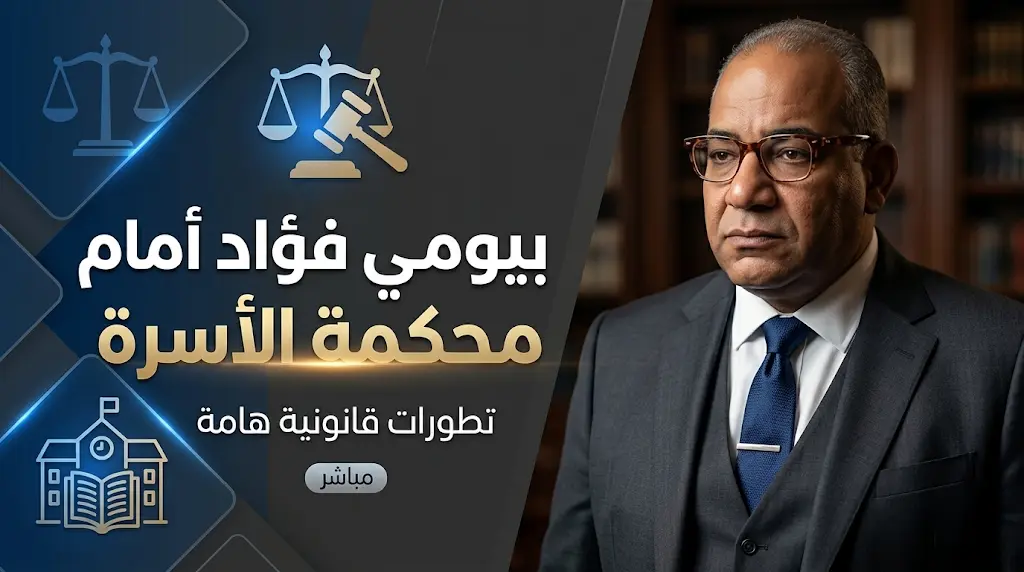 طليقة بيومي فؤاد تحصل على الولاية التعليمية لابنهما وتحرك حزمة دعاوى قضائية ضده أمام محكمة الأسرة