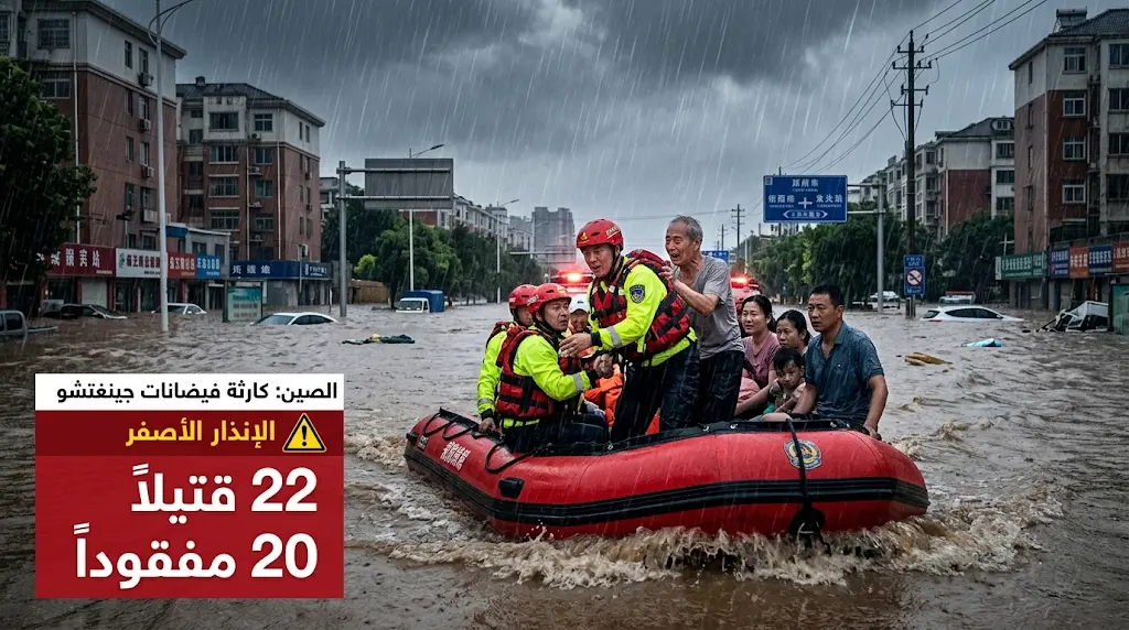عشرات الضحايا والمفقودين جراء موجة فيضانات عارمة وسيول جارفة تضرب وسط وجنوب الصين