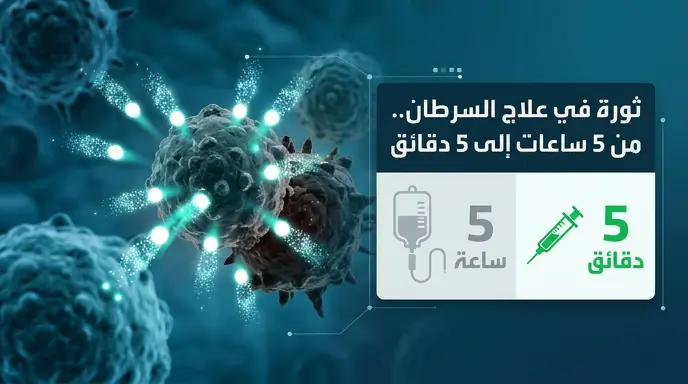 عقار أميفانتاماب يحقق طفرة طبية ويقلص زمن علاج مرضى السرطان من 5 ساعات إلى 5 دقائق فقط