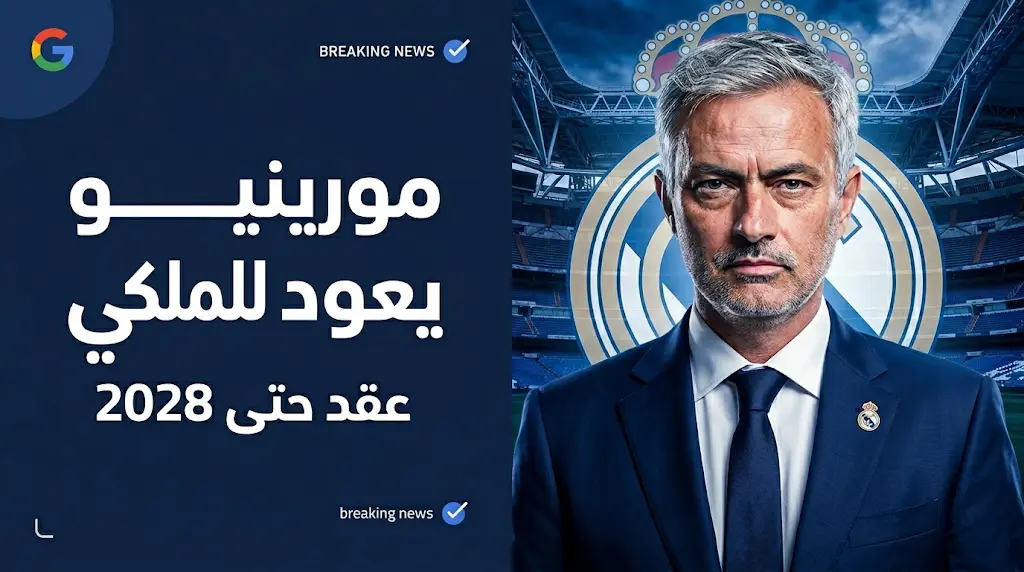 عودة السبيشال وان.. مورينيو مديراً فنياً لنادي ريال مدريد خلفاً لألفارو أربيلوا
