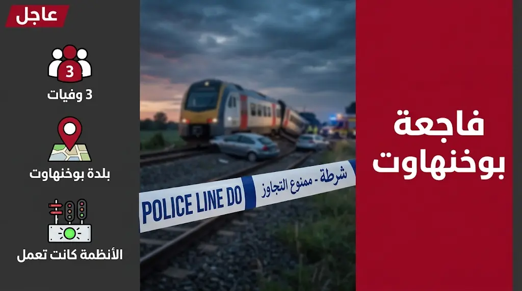 فاجعة في بلجيكا.. مصرع طالبين ومرافقهما إثر اصطدام قطار بحافلة لنقل ذوي الاحتياجات الخاصة