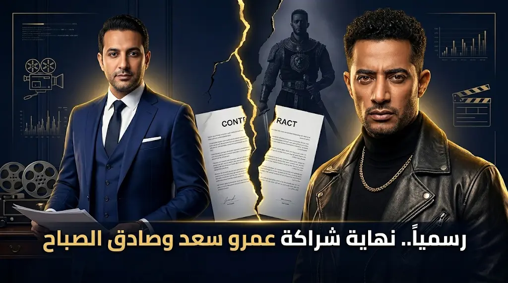 فسخ التعاقد رسمياً بين عمرو سعد وصادق الصباح بسبب محمد رمضان وكواليس صراع الرجل الأول