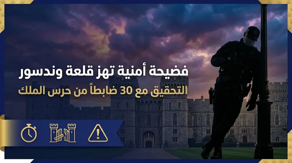 فضيحة سلطان النوم تلاحق حراس قلعة وندسور وتفتح تحقيقات موسعة مع 30 ضابطاً من فرقة الحماية الملكية