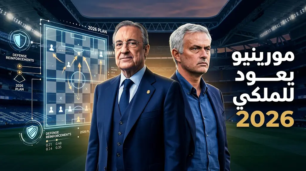 فلورنتينو بيريز يبرم اتفاقاً استراتيجياً لعودة جوزيه مورينيو إلى ريال مدريد في صيف 2026