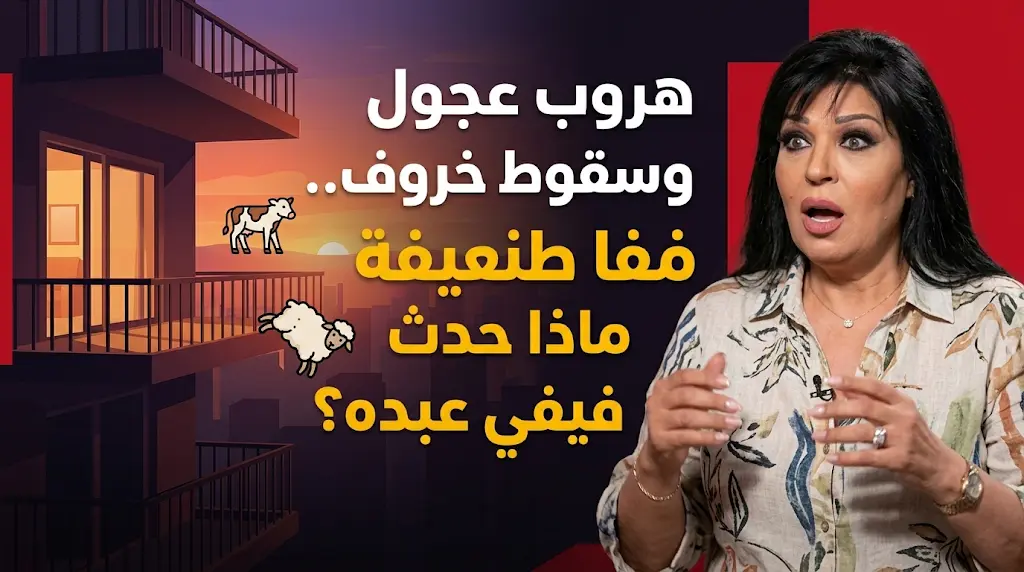 فيفي عبده تروي تفاصيل يوم عصيب بعد هروب عجلين وسقوط خروف من الطابق الخامس في عيد الأضحى 2026