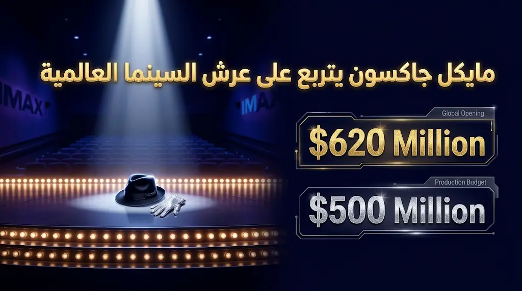 فيلم Michael يعود إلى صدارة شباك التذاكر العالمي بدعم من شاشات IMAX