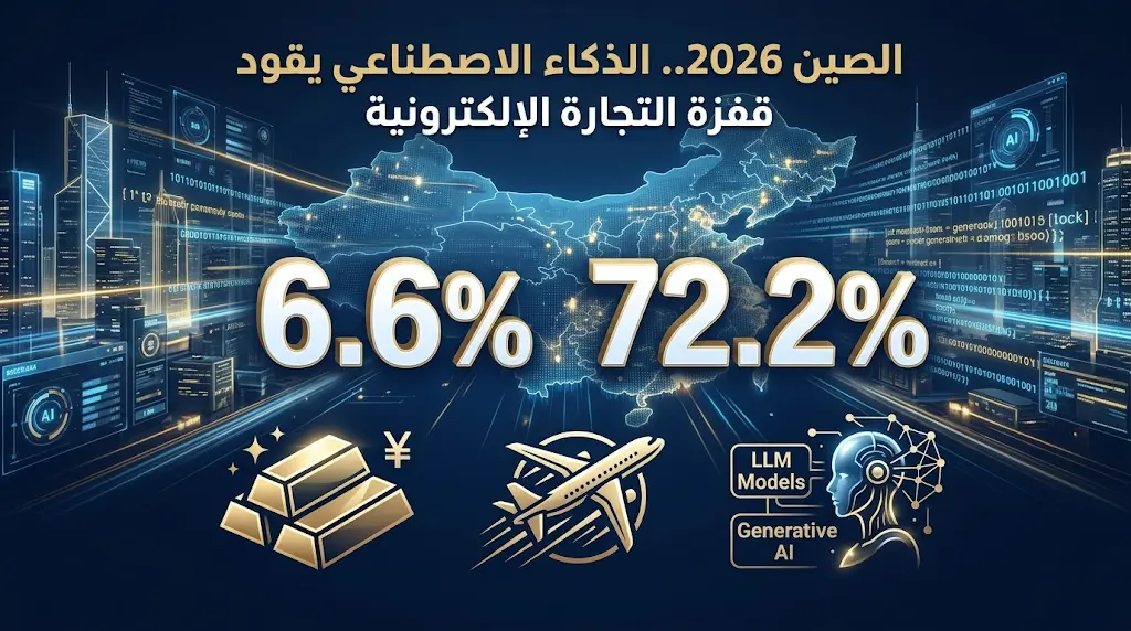 قفزة في مبيعات المعادن والسياحة عبر الإنترنت بالصين وتوجه رسمي لتبني الذكاء الاصطناعي التوليدي في التجارة