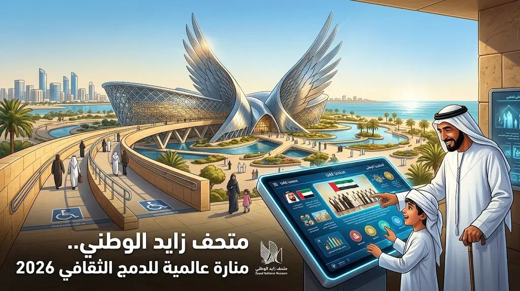 متحف زايد الوطني يطلق برامج مجتمعية نوعية لدعم كبار السن وذوي الإعاقة تزامناً مع اليوم العالمي للمتاحف 2026
