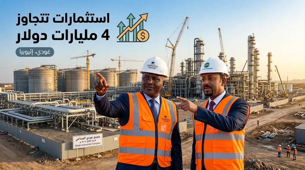 مجموعة دانغوتي ترفع حجم استثماراتها في مصنع أسمدة اليوريا بإثيوبيا لتتجاوز حاجز 4 مليارات دولار