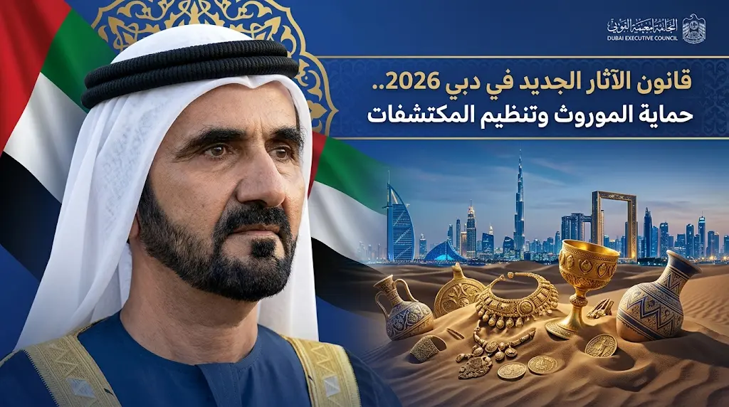 محمد بن راشد يصدر قانون الآثار والمواقع الأثرية في إمارة دبي لتعزيز موروثها التاريخي