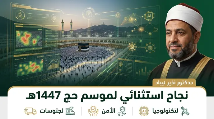 مفتي مصر يهنئ خادم الحرمين وولي العهد بنجاح موسم الحج ويشيد بالتطور التقني 1447هـ