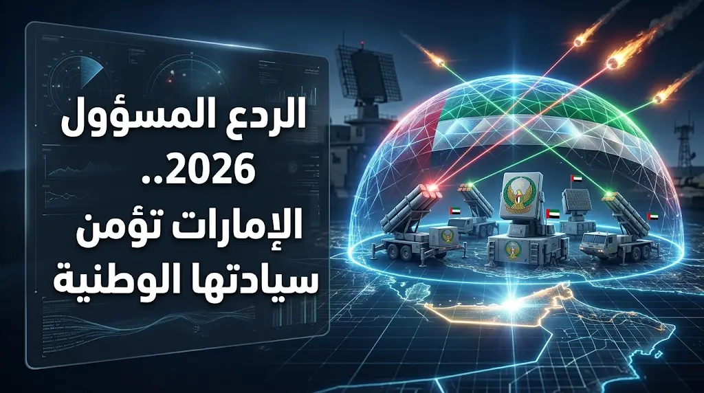 منظومة الردع الإماراتي الجديد لعام 2026 ترتكز على الجاهزية القتالية والتكامل الخليجي لصد المقذوفات المعادية