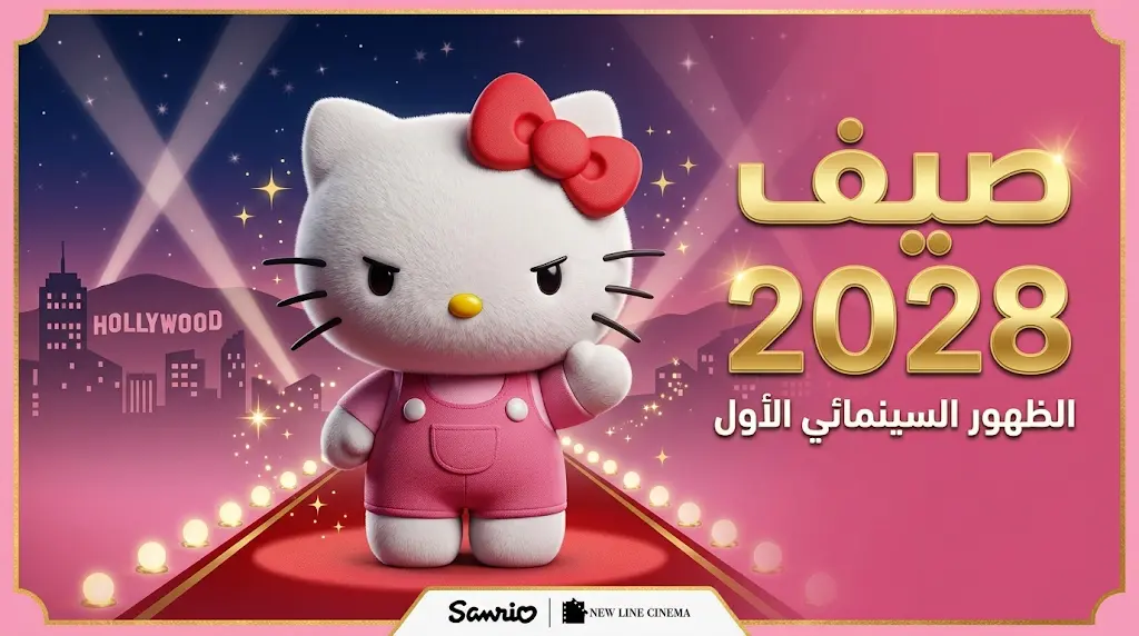 موعد عرض فيلم هالو كيتي في صيف 2028 والكشف عن طاقم الإخراج والسيناريو الجديد