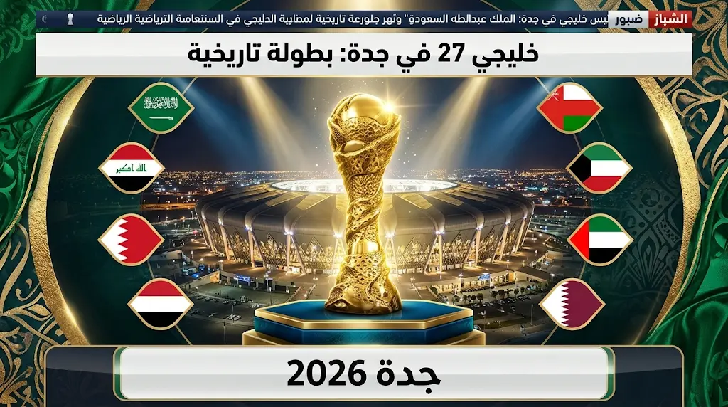 نتائج قرعة خليجي 27 في جدة: السعودية في مجموعة نارية ومواجهات مرتقبة بمشاركة 8 منتخبات