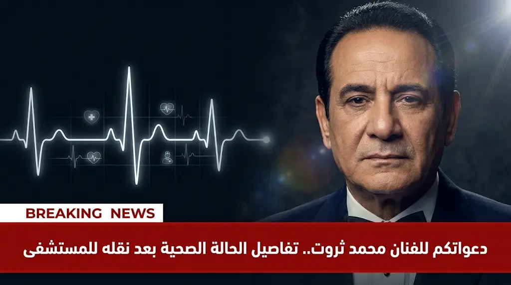نجل الفنان محمد ثروت يطلب الدعاء لوالده من داخل غرفة العمليات بعد تدهور حالته الصحية المفاجئ