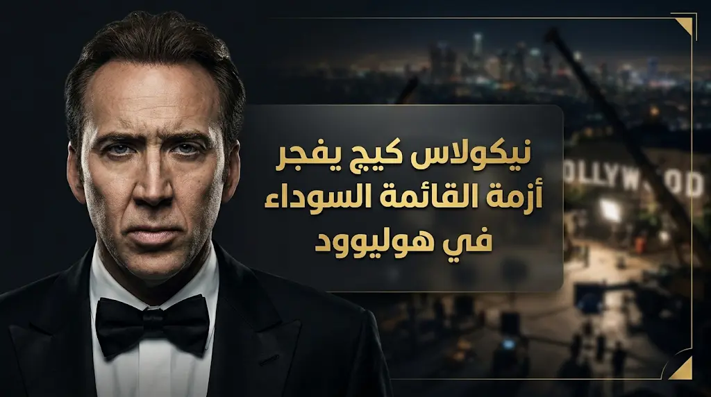 نيكولاس كيج يفجر مفاجأة مدوية حول وجود قائمة سوداء في هوليوود ويتهم مخرجين كبار بالأنا السينمائية