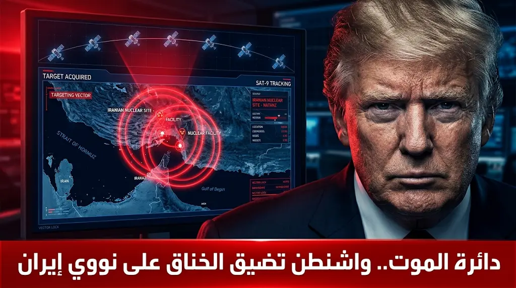 واشنطن تعلن استراتيجية دائرة الموت لمحاصرة المواقع النووية الإيرانية وترامب يحذر من خيارات قاسية