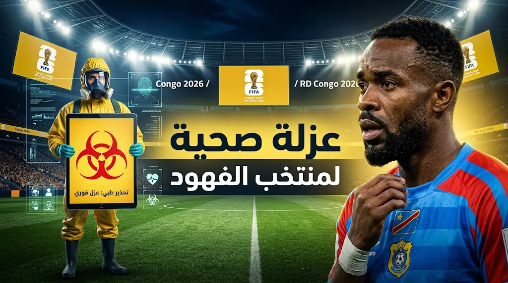 واشنطن تفرض عزلة صحية شاملة على منتخب الكونغو الديمقراطية وتهدد باستبعاده من مونديال 2026