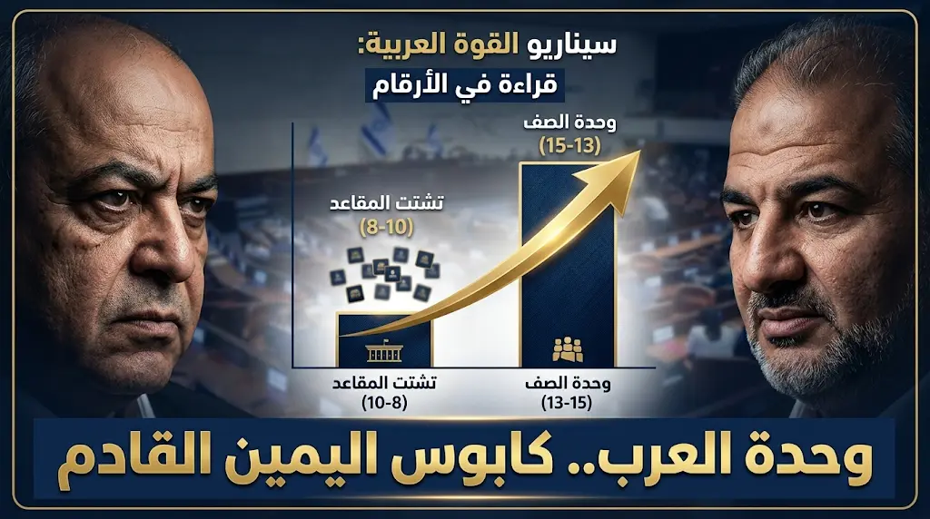 وحدة القوائم العربية تمثل كابوساً لليمين الإسرائيلي وتمنح العرب دور بيضة القبان في انتخابات الكنيست