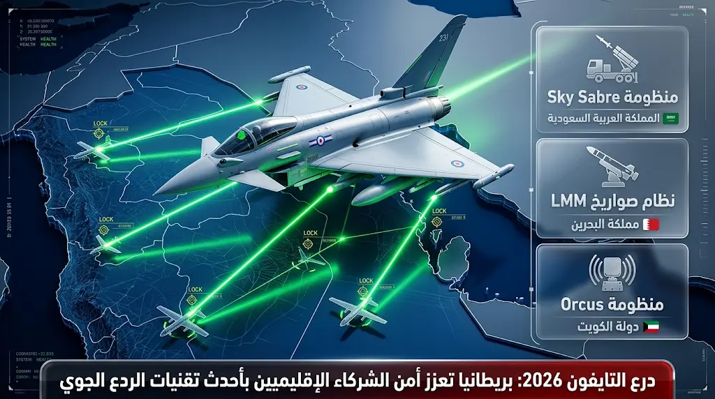 وزارة الدفاع البريطانية تعزز الجاهزية القتالية في دول الخليج بنشر منظومات دفاعية ذكية لمواجهة حروب المسيرات الحديثة