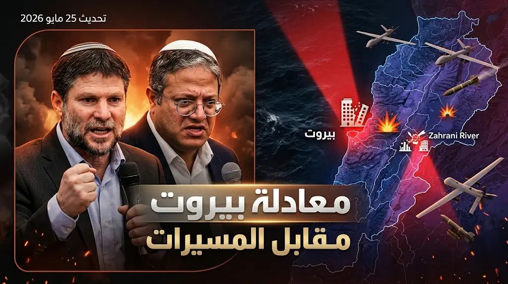 وزراء في حكومة الاحتلال يطالبون بفرض معادلة تدمير 10 مبان في بيروت مقابل كل طائرة مسيرة