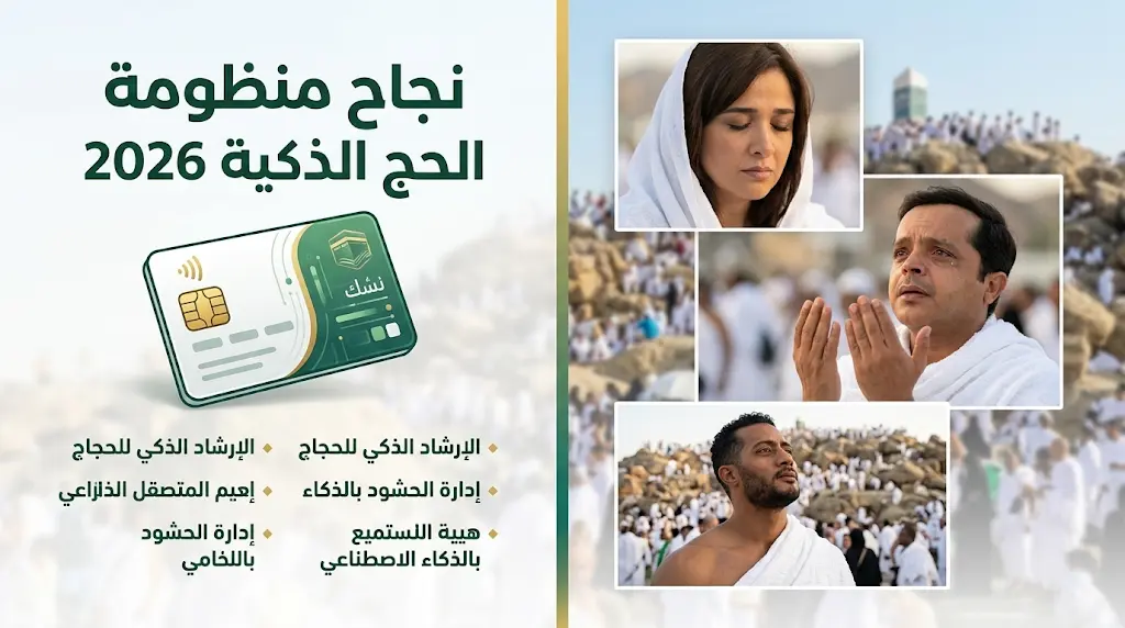 ياسمين عبدالعزيز وهنيدي ومحمد رمضان بملابس الإحرام وسط جموع الحجيج في مشعر عرفات 2026