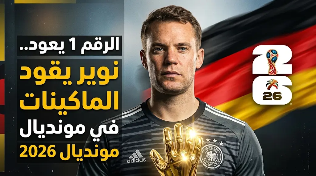 يوليان ناغلسمان يعلن رسمياً عودة مانويل نوير عن الاعتزال الدولي لقيادة ألمانيا في كأس العالم 2026