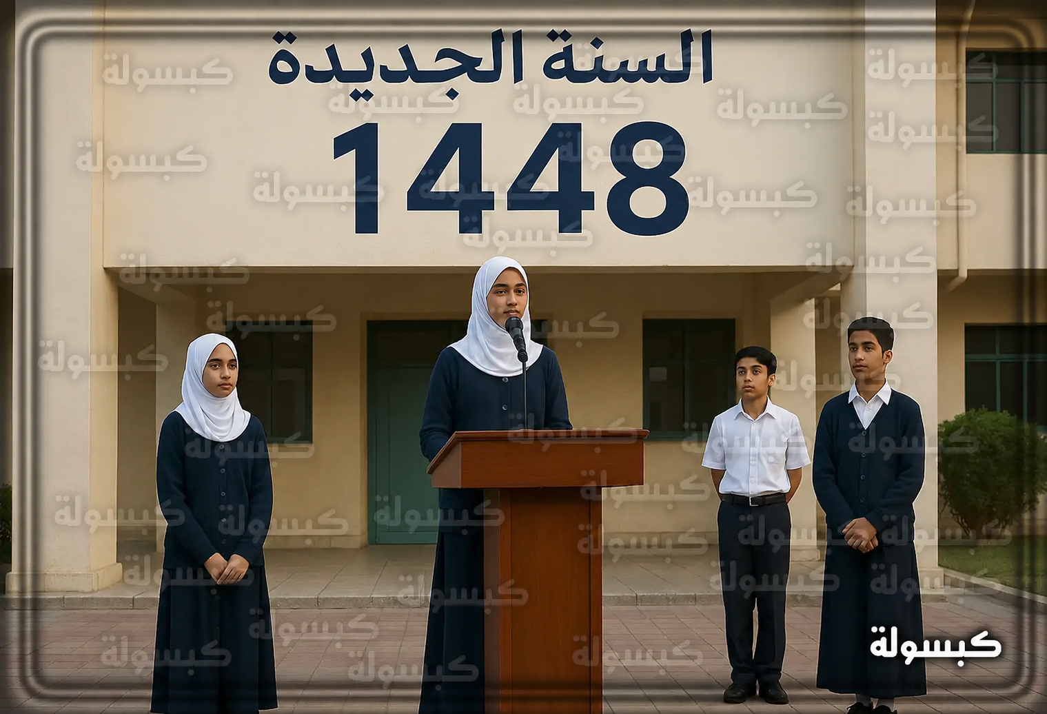 إذاعة مدرسية عن رأس السنة الهجرية الجديدة متكاملة العناصر 1448