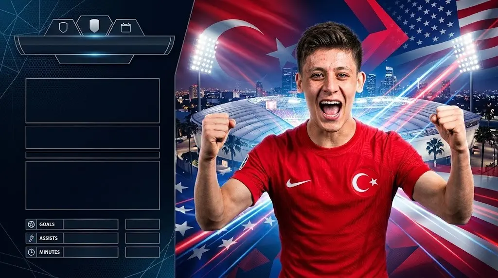 أردا جولر أفضل لاعب في مباراة تركيا وأمريكا بختام دور المجموعات في كأس العالم 2026