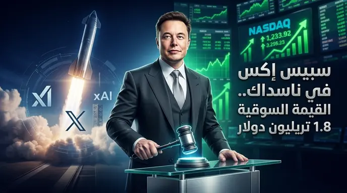 إدراج سبيس إكس في بورصة ناسداك يضع إيلون ماسك على أعتاب لقب أول تريليونير في التاريخ