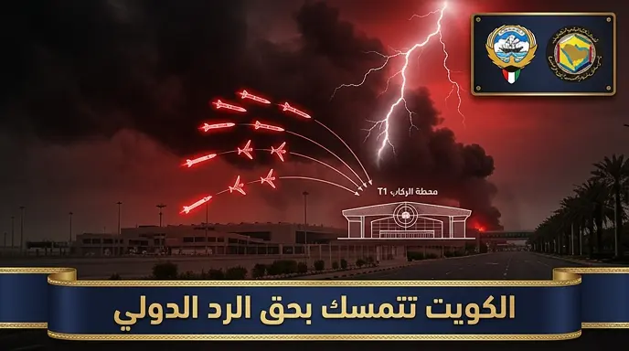 الكويت تتمسك بحق الرد بموجب ميثاق الأمم المتحدة بعد استهداف إيران للمطار الدولي وسقوط ضحايا