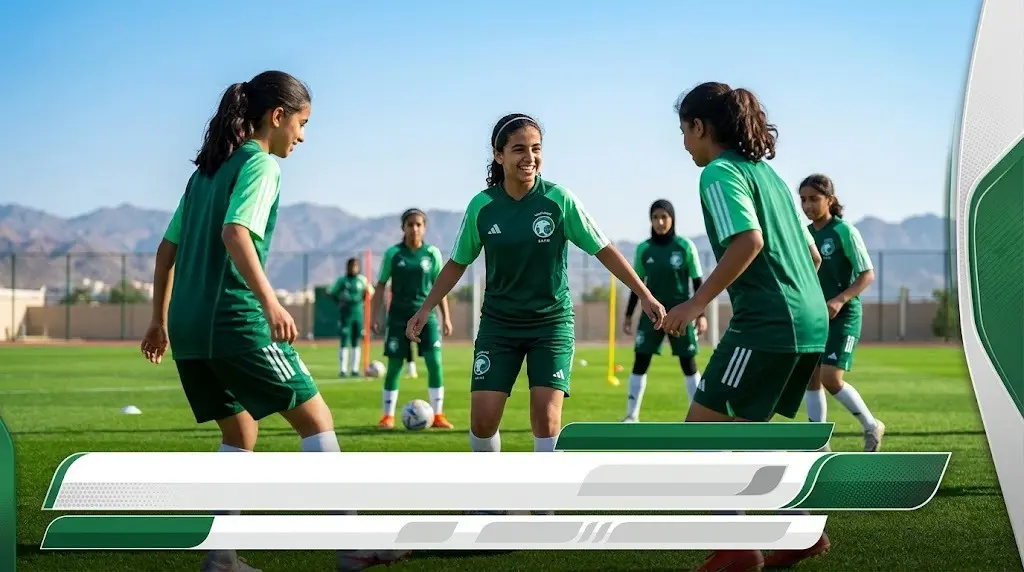 انطلاق معسكر المنتخب السعودي للفتيات تحت 15 عاماً في أبها: قائمة اللاعبات وموعد مباراتي البحرين
