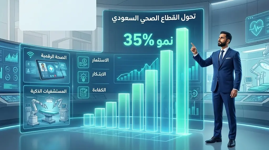 برامج التحول الصحي تستهدف رفع مساهمة القطاع الخاص إلى 35 بالمائة وخفض تكاليف العلاج
