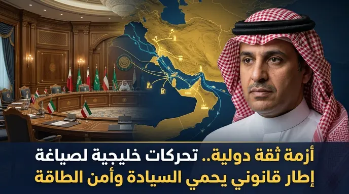 تحركات خليجية لصياغة إطار قانوني دولي ملزم يضمن حماية السيادة الوطنية واستقرار تدفقات الطاقة