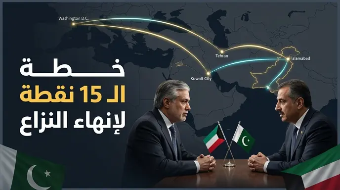 تفاصيل خطة السلام الباكستانية المكونة من 15 نقطة لإنهاء النزاع بين أمريكا وإيران وتمديد الهدنة