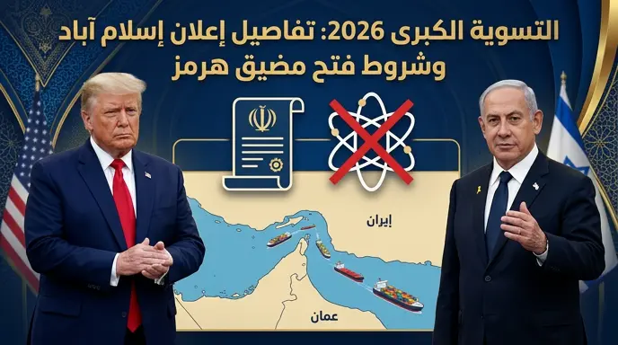 تفاصيل مسودة إعلان إسلام آباد لتفكيك برنامج إيران النووي وفتح مضيق هرمز أمام الملاحة الدولية