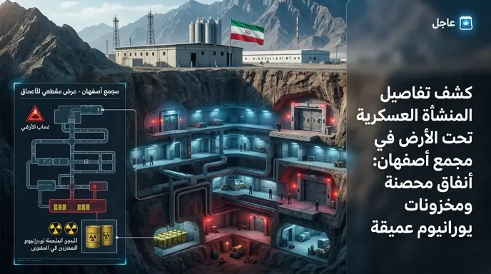 تقارير أمريكية تؤكد أن تحصين مواقع تخزين اليورانيوم في إيران جعل الوصول إليها عملية عالية الخطورة
