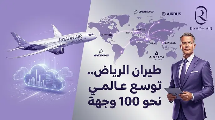 توني دوغلاس يعلن خطة طيران الرياض لزيادة الأسطول وخدمة 22 وجهة دولية في المرحلة الأولى