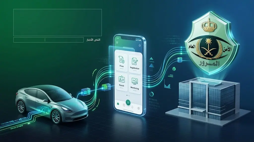 خطوات وشروط نقل ملكية مركبة إلى منشأة إلكترونيا عبر منصة أبشر أفراد