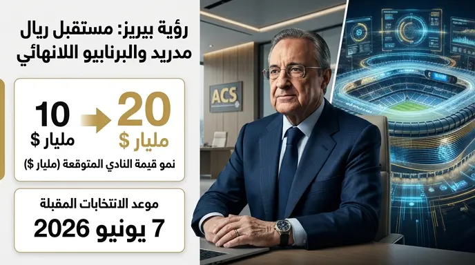 رئيس ريال مدريد يفتح النار على تيباس ويتوعد بالكشف عن ملف الفساد التحكيمي ومشروع البرنابيو اللانهائي خلال 15 يوما