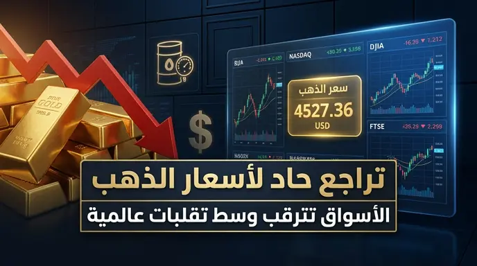 سعر الذهب اليوم الإثنين 1-6-2026: تراجع المعدن الأصفر عالمياً وسط ضغوط الدولار والنفط